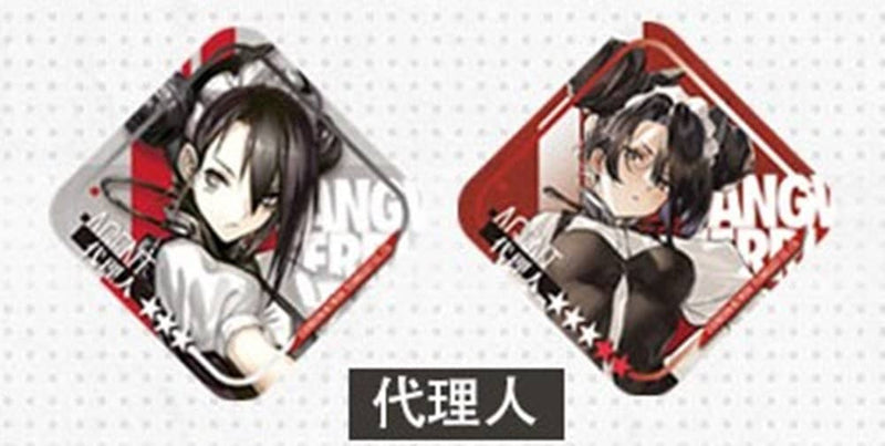 【輸入品】ドールズフロントライン 融合勢力バッジセット(2個入り) エージェント / サンボーン