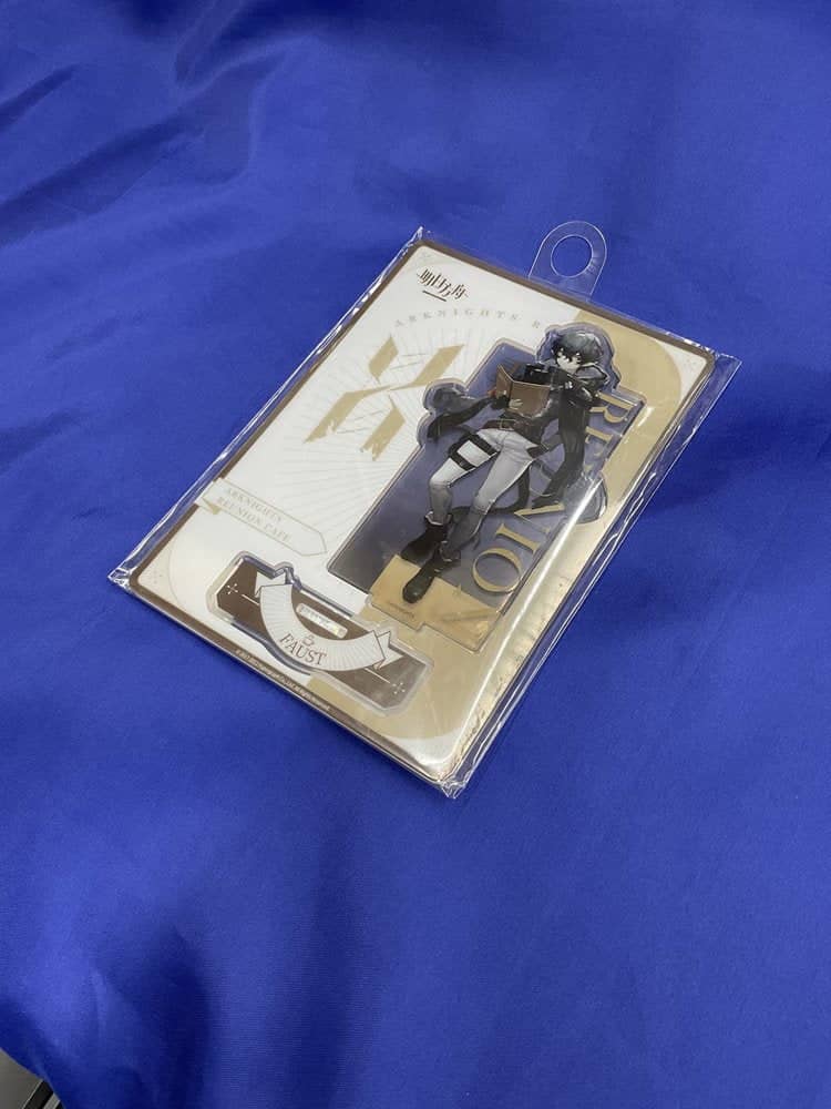 【輸入品】アークナイツ Maidjumpコラボカフェ アクリルスタンド ファウスト / MaidJump