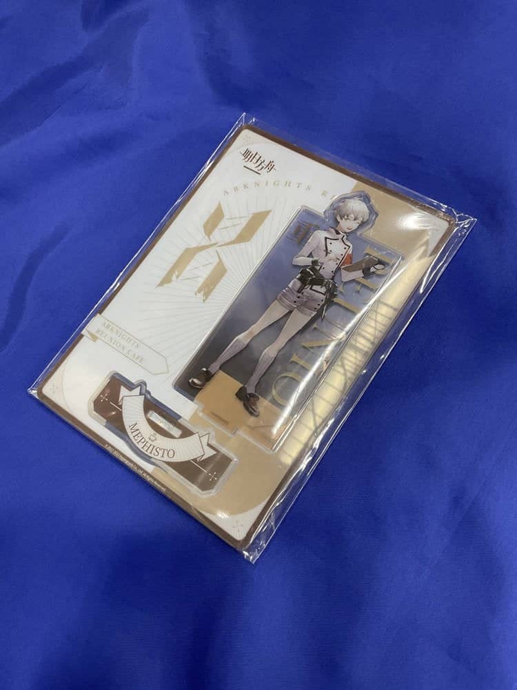 【輸入品】アークナイツ Maidjumpコラボカフェ アクリルスタンド メフィスト / MaidJump