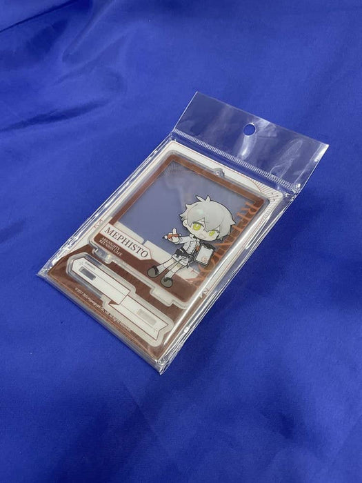 [Import] Arknights Maidjump Collaboration Cafe Deformed Acrylic Clear Stand Mephisto / MaidJump