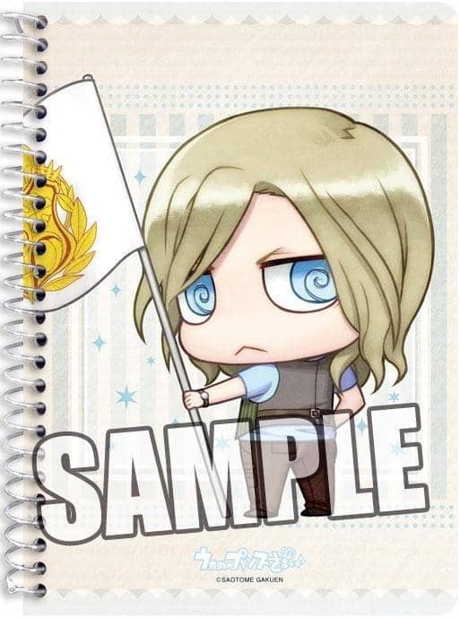 【新品】うたの☆プリンスさまっ♪ A6リングノート ちみプリシリーズ フラッグVer.「カミュ」 / ブロッコリー - アキバホビー/AKIBA-HOBBY