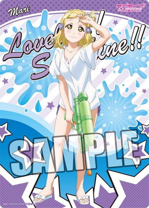 [New] Love Live! Sunshine !! B5 clear shitajiki "Mari Ohara" playing in the water Ver. / Broccoli Release date: May 2018