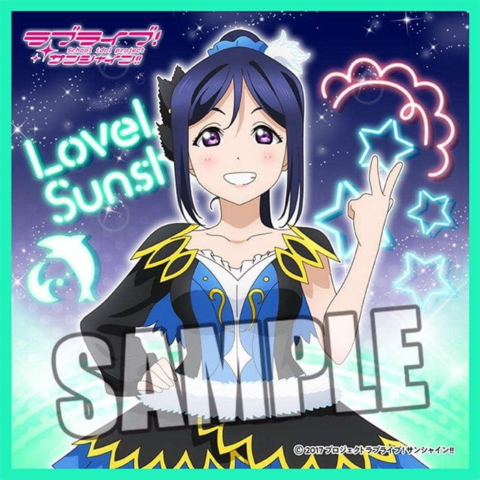 [New] Love Live! Sunshine !! Microfiber Mini Towel "Kanan Matsuura" WATER BLUE NEW WORLD Ver. / Broccoli Release Date: Around December 2018