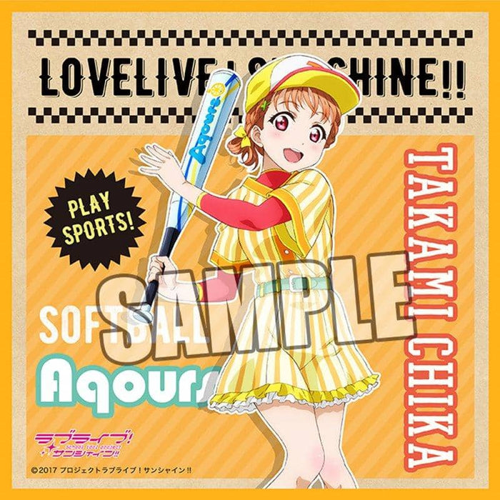 [New] Love Live! Sunshine !! Microfiber Mini Towel "Chika Takami" SPORTS Ver. / Broccoli Release Date: Around July 2019