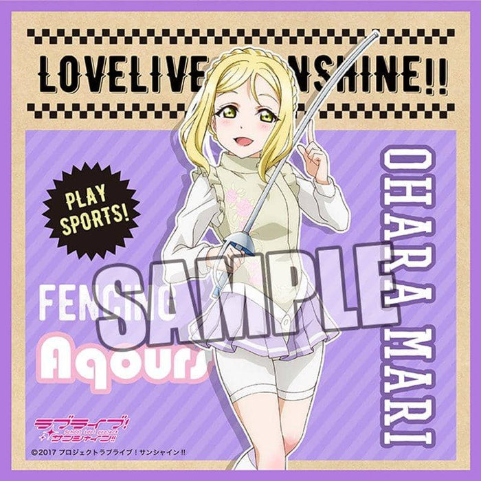 [New] Love Live! Sunshine !! Microfiber Mini Towel "Mari Ohara" SPORTS Ver. / Broccoli Release Date: Around July 2019