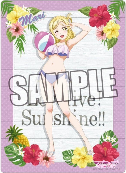 [New] Love Live! Sunshine !! B5 clear shitajiki "Mari Ohara" SUMMER Ver. / Broccoli Release date: Around August 2019
