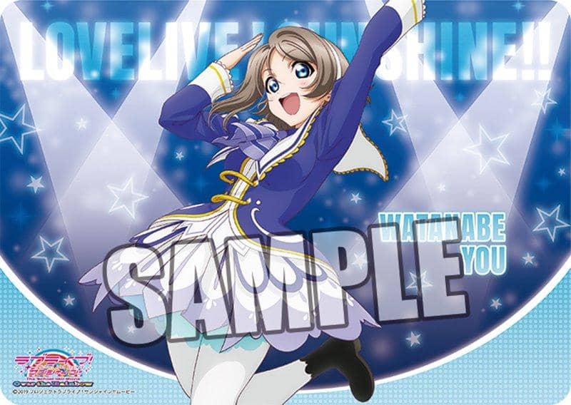 [New] Character Universal Rubber Mat Love Live! Sunshine !! "You Watanabe" Brightest Melody Ver. / Broccoli Release date: Around December 2020