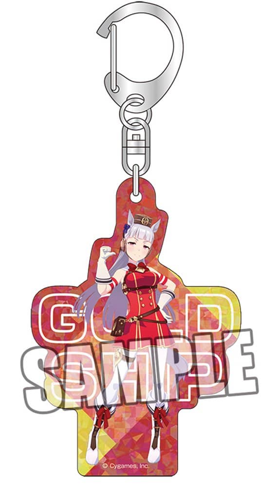 【新品】ウマ娘 プリティーダービー　ホログラムアクリルキーホルダー「ゴールドシップ」 / ブロッコリー 発売日:2022年04月頃