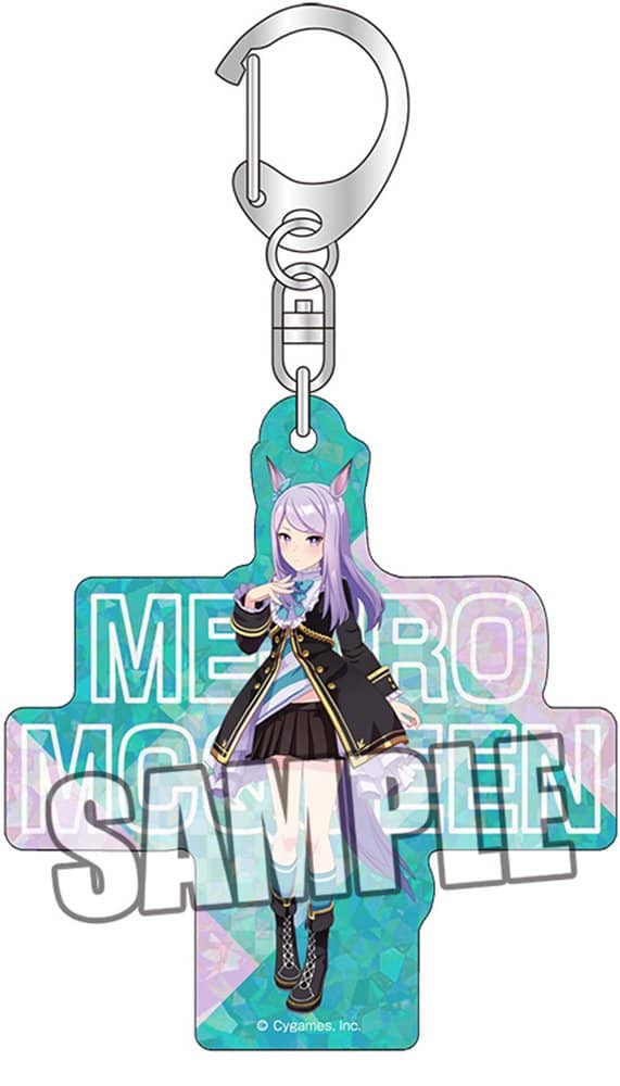 【新品】ウマ娘 プリティーダービー　ホログラムアクリルキーホルダー「メジロマックイーン」 / ブロッコリー 発売日:2022年04月頃