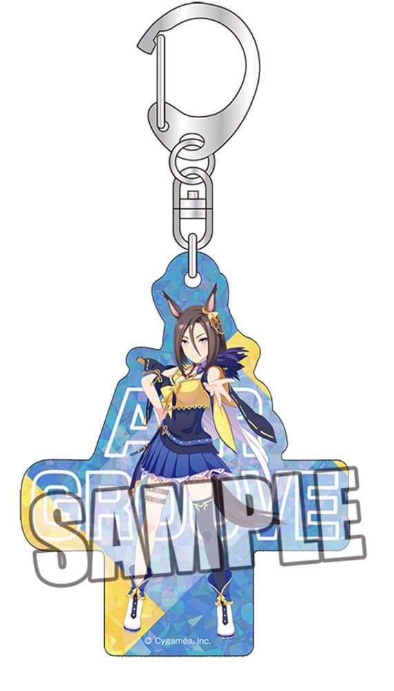 【新品】ウマ娘 プリティーダービー　ホログラムアクリルキーホルダー「エアグルーヴ」 / ブロッコリー 発売日:2022年04月頃