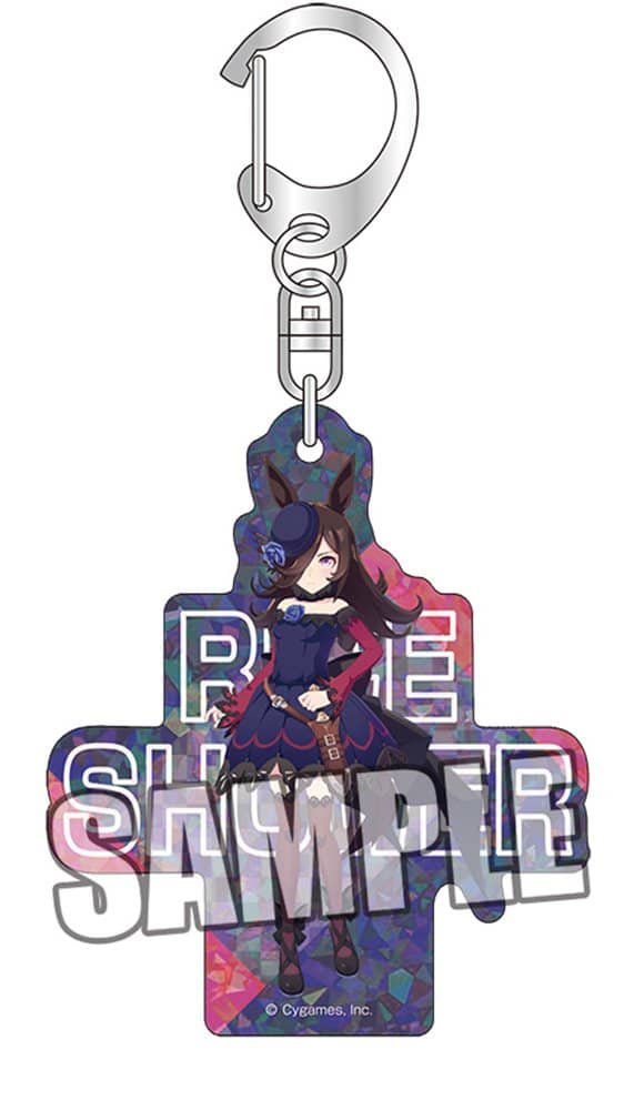 [新品] Uma Musume Pretty Derby 全息亚克力钥匙扣“Rice Shower”/西兰花 发售日期：2022 年 4 月左右