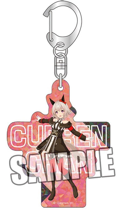 [New] Uma Musume Pretty Derby Hologram Acrylic Keychain "Curren Chan" / Broccoli Release Date: Around April 2022