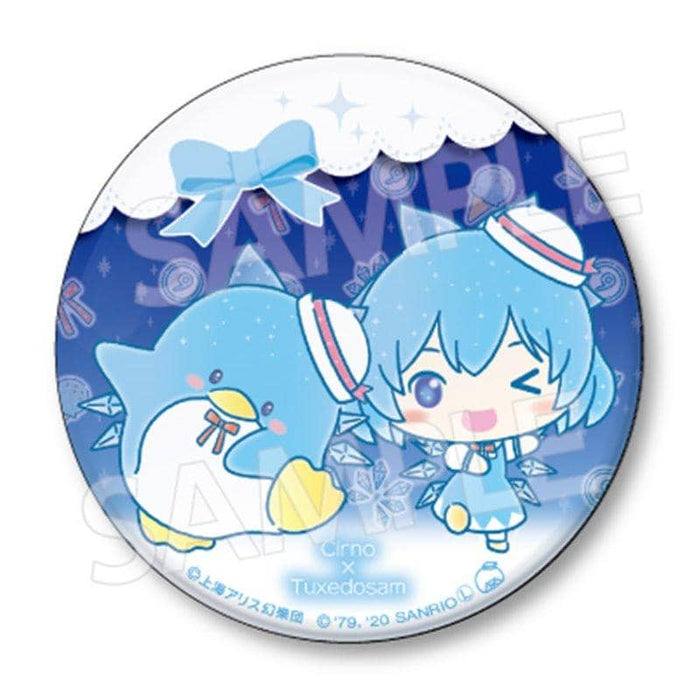 [New] Touhou Project x Sanrio Characters 76mm BIG Can Badge Cirno x Tuxedo Sam / Eiko Release Date: Around December 2020