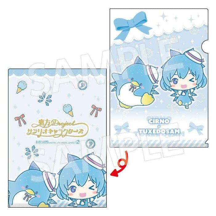 [New] Touhou Project x Sanrio Characters A4 Clear File Chillno x Tuxedo Sam / Eiko Release Date: Around November 2020