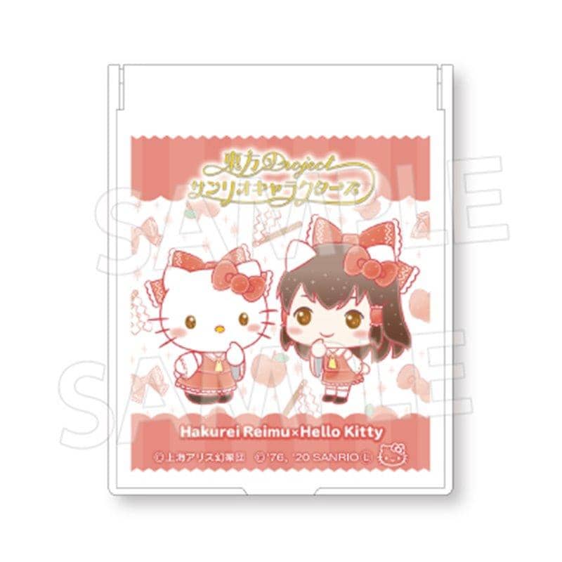 【新品】東方Project×サンリオキャラクターズ 折りたたみミラー 博麗霊夢×ハローキティ / エイコー 発売日:2020年11月頃