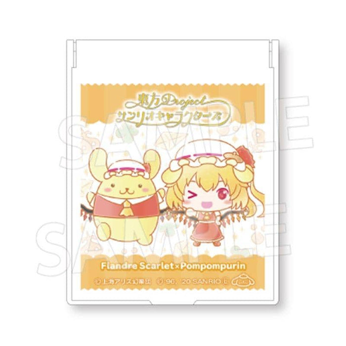 [New] Touhou Project x Sanrio Characters Folding Mirror Flandre Scarlet x Pompompurin / Eiko Release Date: Around November 2020
