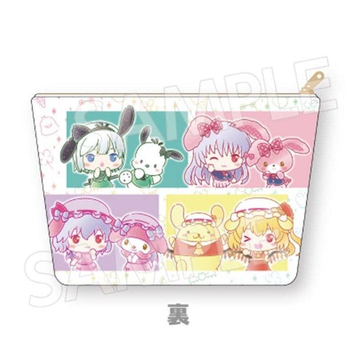 [New] Touhou Project x Sanrio Characters Full Color Pouch Colorful Frame / Eiko Release Date: Around December 2020