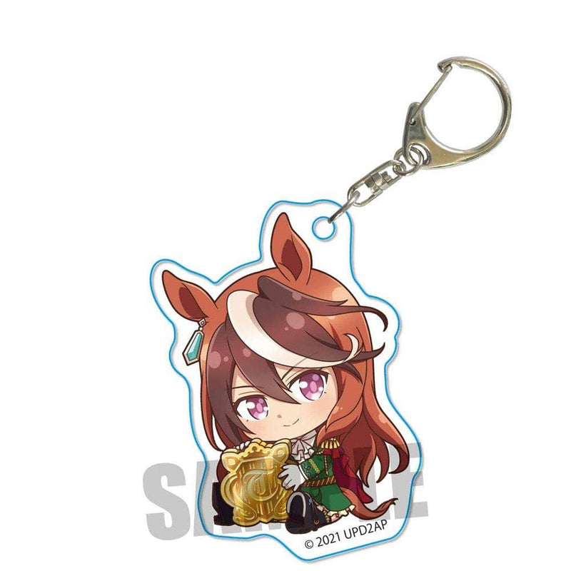 [新] 牛牛亚克力钥匙扣 TV 动画「乌玛娘 Pretty Derby 第 2 季」Sympli Dolph / Bell House 发售日期：2021 年 10 月左右
