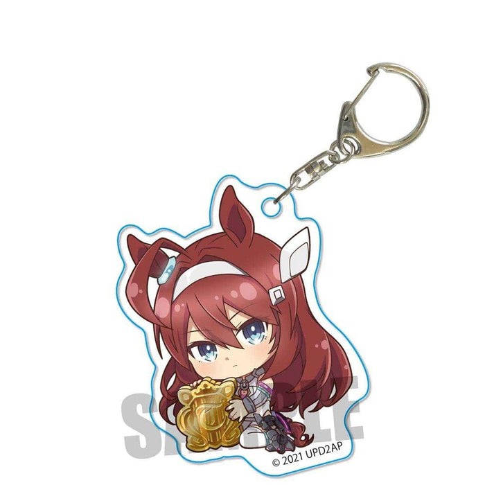 [New] Gyugyutto Acrylic Keychain TV Anime "Uma Musume Pretty Derby Season 2" Mihono Bourbon / Bell House Release Date: Around October 2021