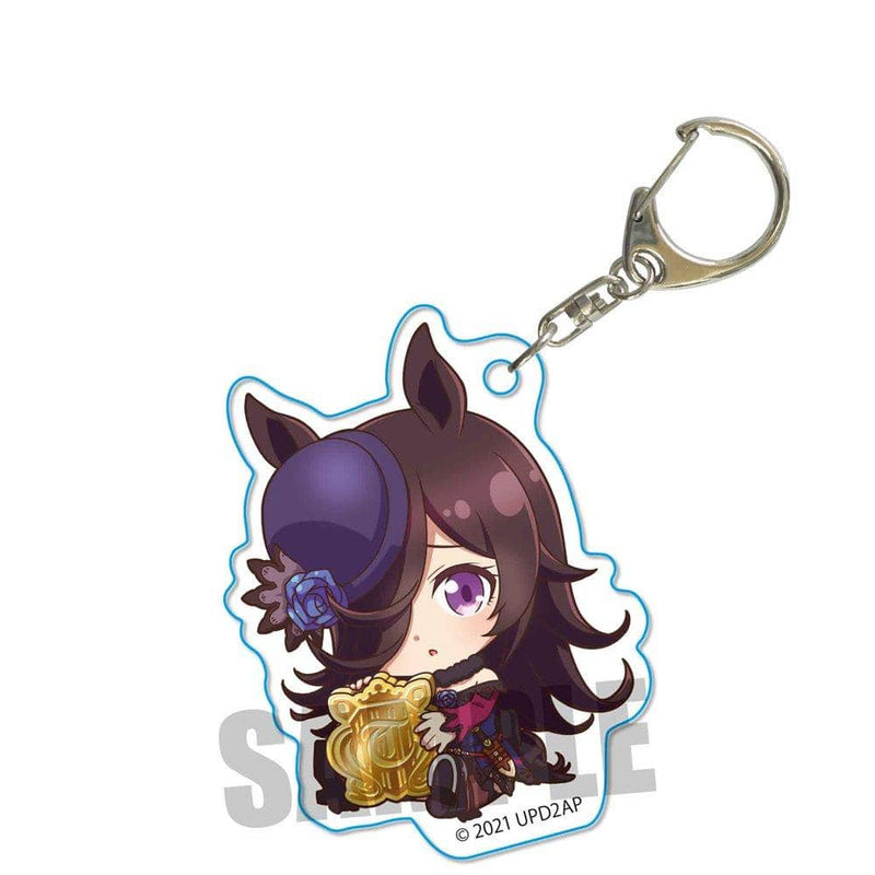 [New] Gyugyutto Acrylic Keychain TV Anime "Uma Musume Pretty Derby Season 2" Rice Shower / Bell House Release Date: Around October 2021