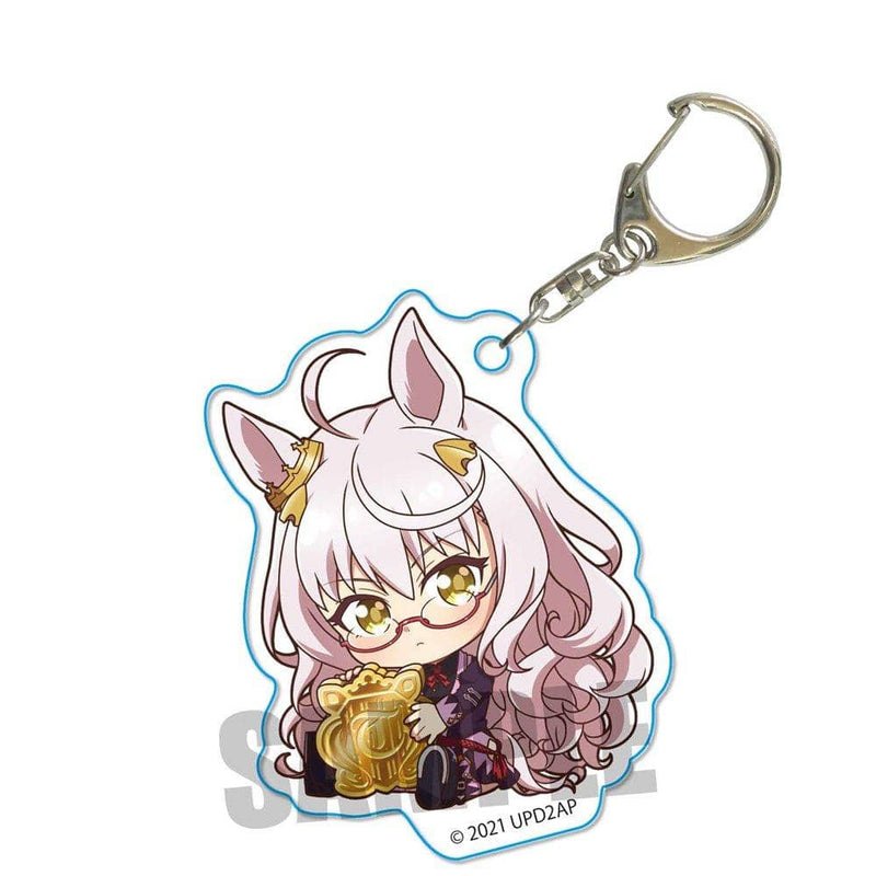 [新] 牛羊图亚克力钥匙扣电视动画“乌玛娘 Pretty Derby 第 2 季”琵琶早秀 / Bell House 发售日期：2021 年 10 月左右
