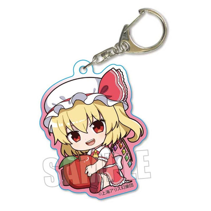 [New] Gyugyutto Acrylic Keychain Touhou Project/Flandre Scarlet (Ringo) / Bell House Release Date: Around October 2022
