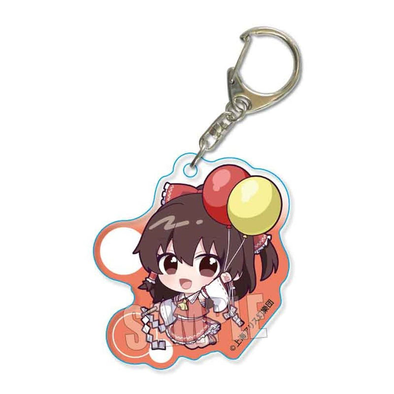 【新品】ぷかっしゅアクリルキーホルダー 東方Project/博麗 霊夢 バルーンver.（再販） / ベルハウス 発売日:2024年04月頃
