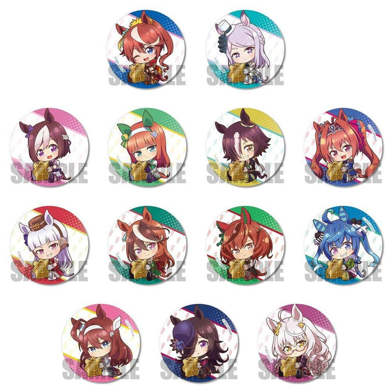 【新品】トレーディング缶バッジ TVアニメ『ウマ娘 プリティーダービー Season 2』/ぎゅぎゅっと 1BOX / ベルハウス 発売日:2021年10月頃