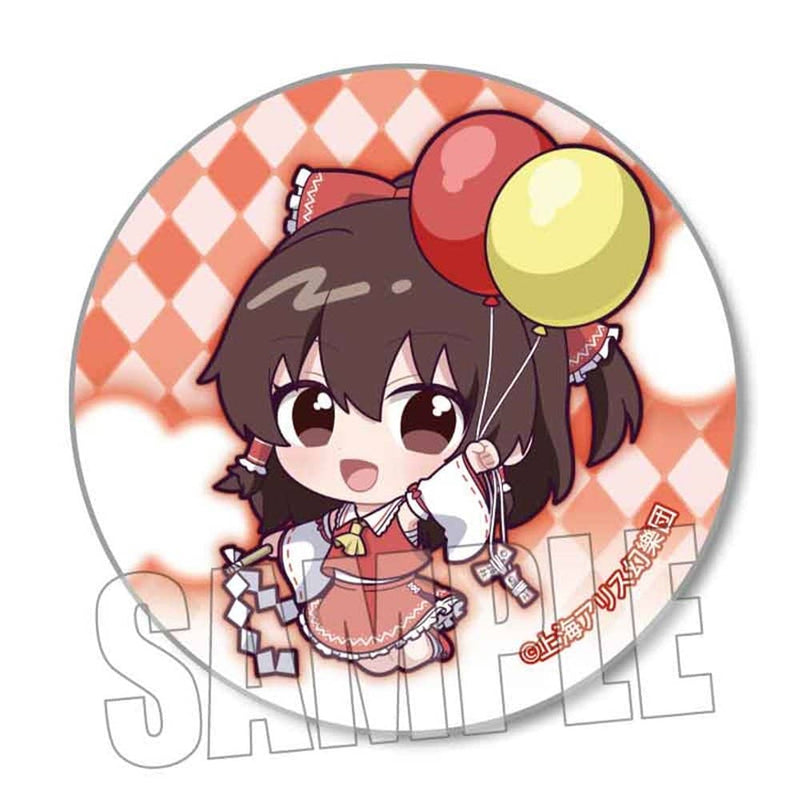 【新品】トレーディング缶バッジ 東方Project/ぷかっしゅ バルーンver.（再販） / ベルハウス 発売日:2025年01月頃