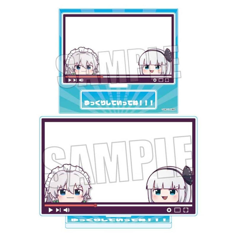 【新品】東方Project アクリルメモスタンド 東方Project/魂魄 妖夢&十六夜 咲夜(ゆっくり) / ベルハウス 発売日:2024年03月頃