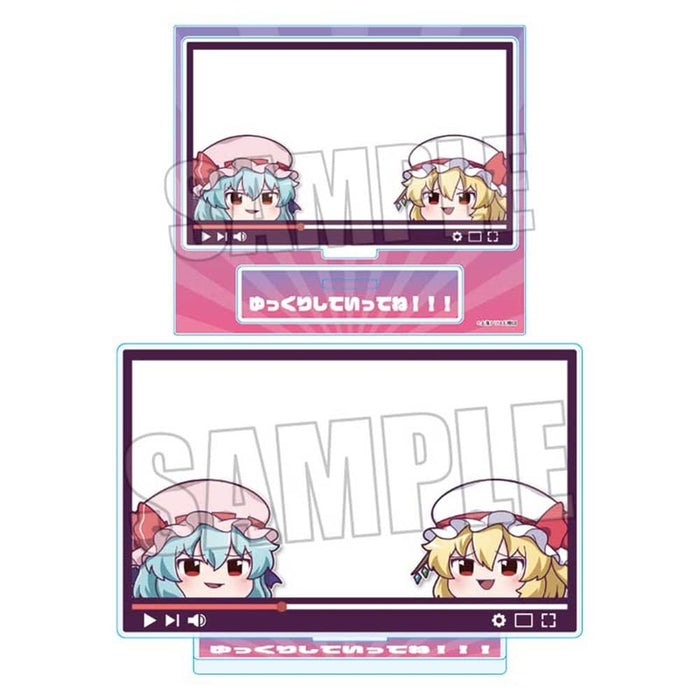 [New] Touhou Project Acrylic Memo Stand Touhou Project/Remilia Scarlet & Flandre Scarlet (Slowly) / Bell House Release Date: Around March 2024