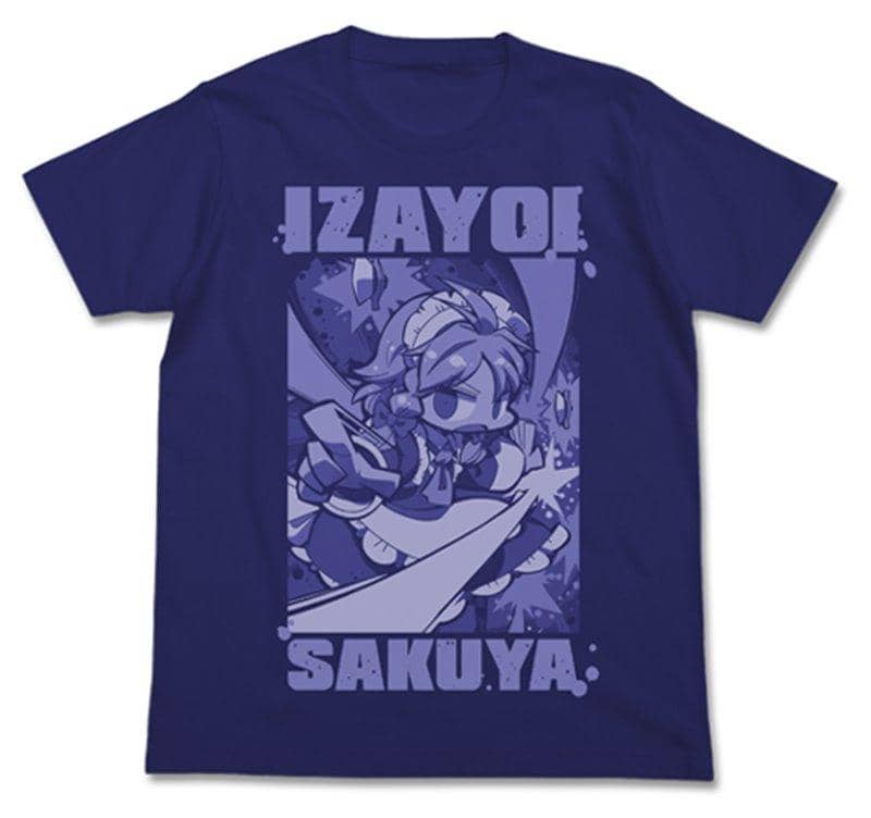 [New Product] Touhou Project Sakuya Izayoi T-shirt Touhou Chaos Symbol Ver./NIGHT-BLUE-XL (Reissue) / Nijigen Cospa Release Date: Around November 2020