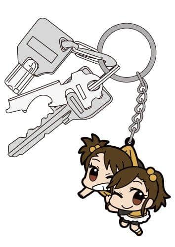 【新品】アイドルマスター（アニメ） 双葉亜美&真美つままれキーホルダー / COSPA 発売日：2013-10-31