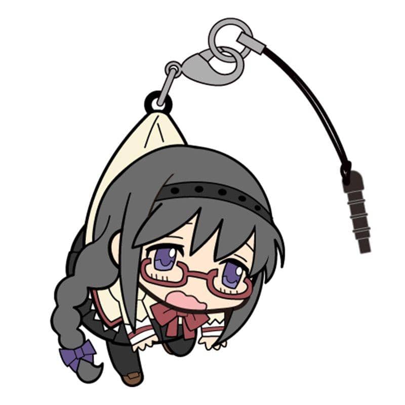 【新品】劇場版まどマギ 暁美ほむらつままれストラップ 制服Ver. / コスパ 発売日：2014-06-30