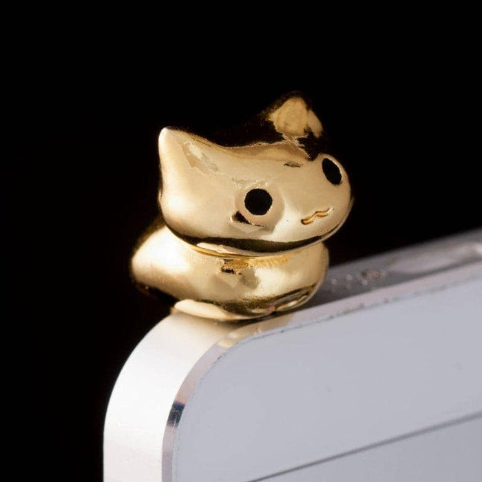 【新品】金色にゃんこ型イヤフォンジャック ブラウン管の想い出 / ピンクカンパニー 発売日：2013-08-20