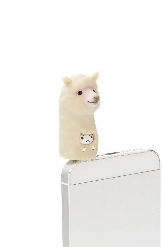 【新品】にゃんこ型イヤホンジャック　アルパカにゃんこ / ピンクカンパニー 発売日：2014-07-04