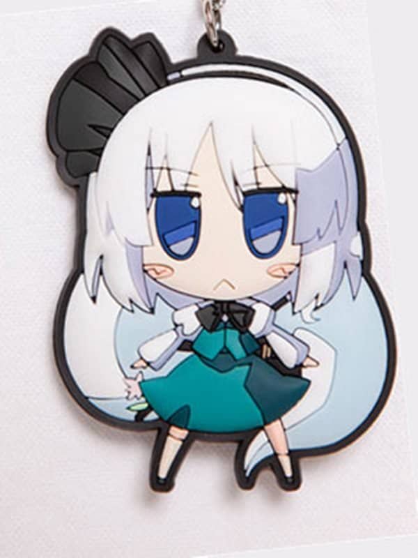 【新品】東方Project 橡膠鑰匙 5 魂魄妖夢 illust.茜屋 / 粉紅公司 發售日:2017年10月10日