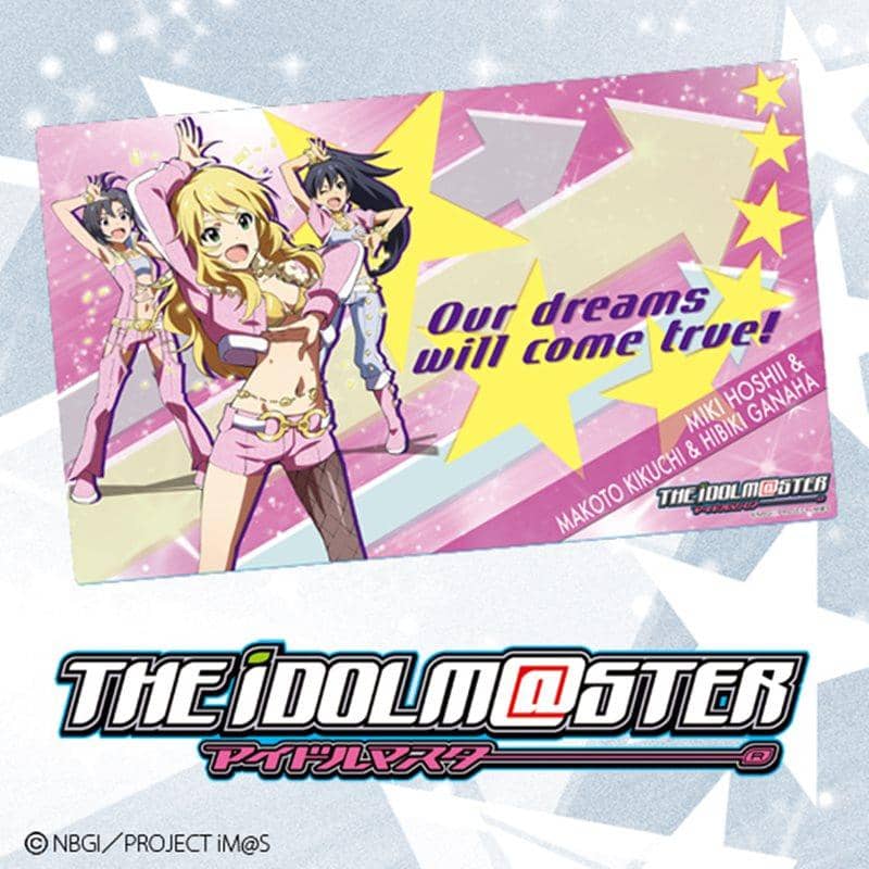 【新品】アイドルマスターフレキシブルラバーマット MEMORIAL SEASON 04 美希＆真＆響 / バンダイアパレル 発売日：2014-04-30