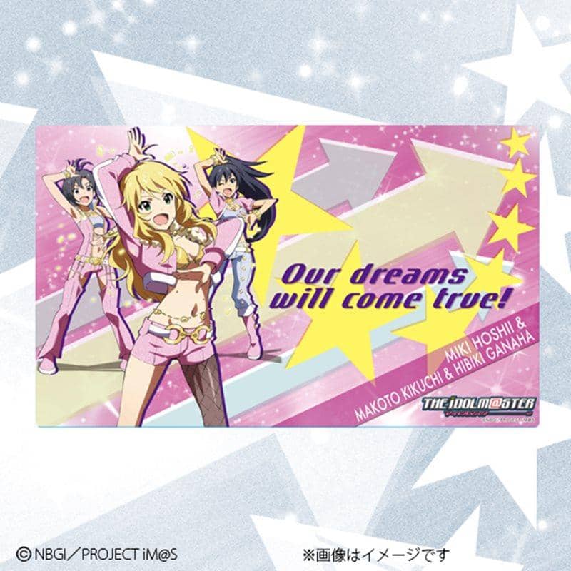 【新品】アイドルマスターフレキシブルラバーマット MEMORIAL SEASON 04 美希＆真＆響 / バンダイアパレル 発売日：2014-04-30