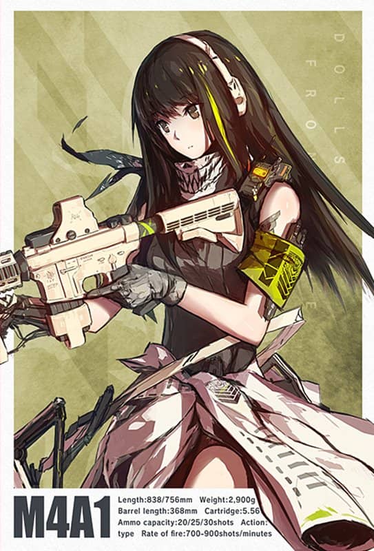 [New Product] LittleArmory <LADF05> Dolls' Frontline M4A1 Type / TOMYTEC Release Date: Around September 2020