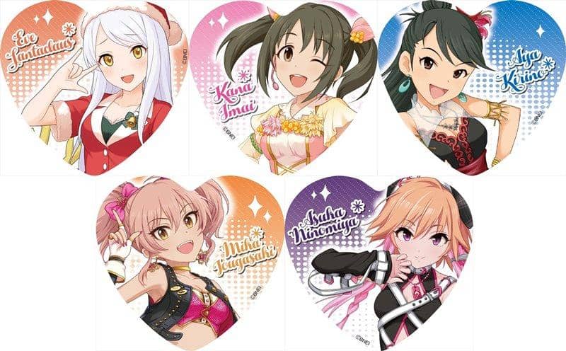 【新品】アイドルマスター シンデレラガールズ トレーディングハート型缶バッジ vol.1 1BOX / 中外鉱業 入荷予定:2017年12月頃