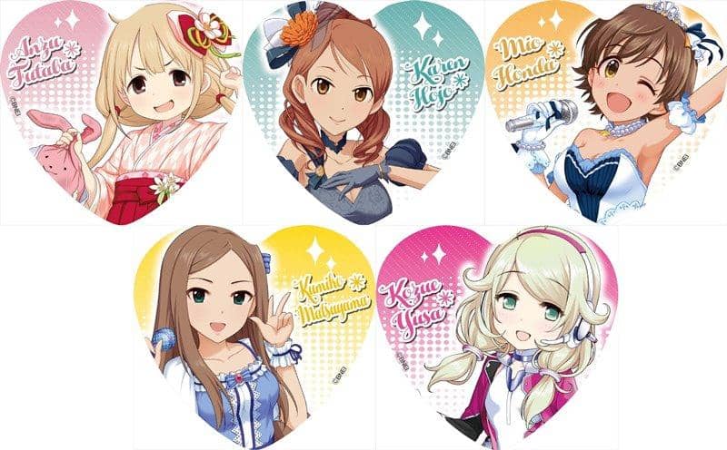 【新品】アイドルマスター シンデレラガールズ トレーディングハート型缶バッジ vol.1 1BOX / 中外鉱業 入荷予定:2017年12月頃