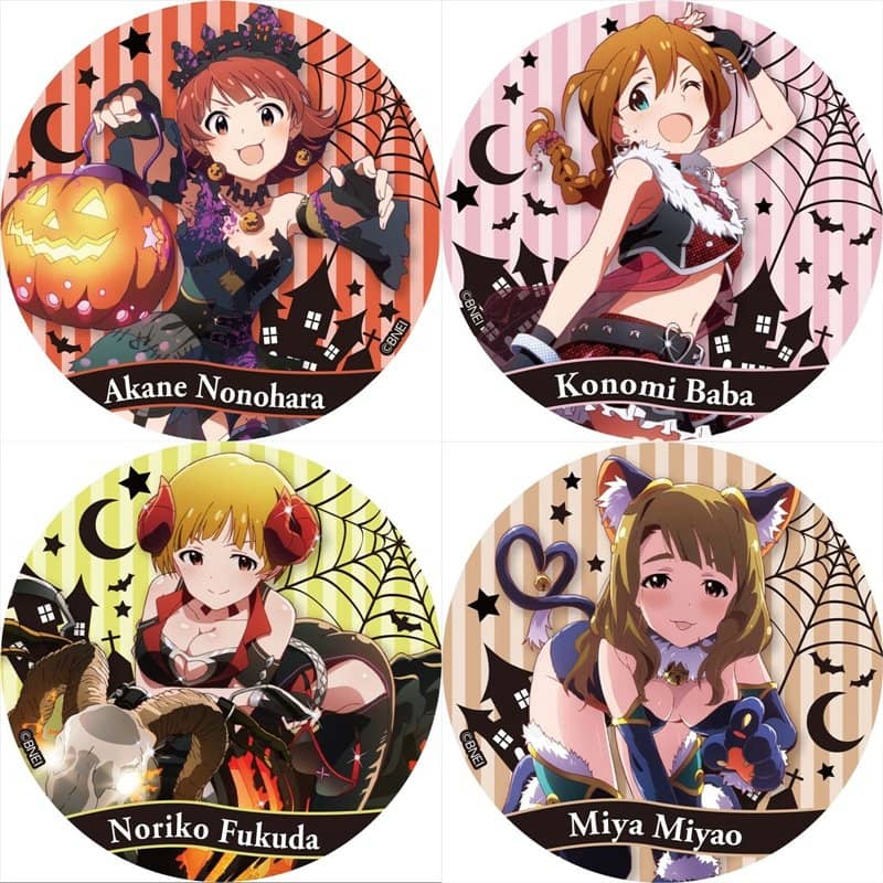 【新品】アイドルマスター ミリオンライブ! トレーディング 缶バッジ 1BOX / 中外鉱業 發售日:2017年12月20日