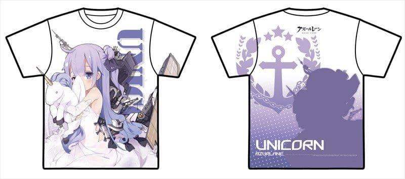 [New] Azur Lane Full Graphic T-shirt Unicorn L / Chugai Mining Co., Ltd. Scheduled to arrive: Around February 2018