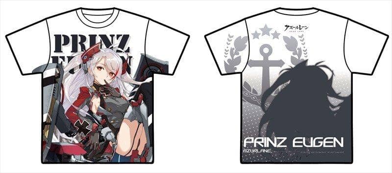 [New] Azur Lane Full Graphic T-shirt Prinz Eugen L / Chugai Mining Co., Ltd. Scheduled to arrive: Around February 2018