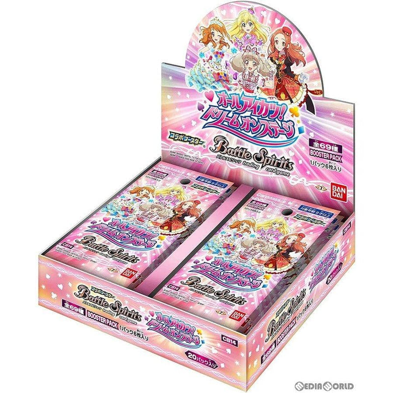 【新品】バトルスピリッツ コラボブースター オールアイカツ！ドリームオンステージ ブースターパック【CB14】 1BOX / バンダイ 發售日:2020年06月頃