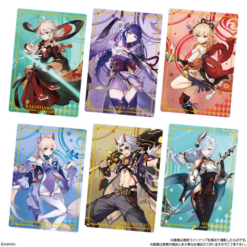 【新品】原神[Genshin]　ウエハース2 1BOX / バンダイ 発売日:2022年05月頃