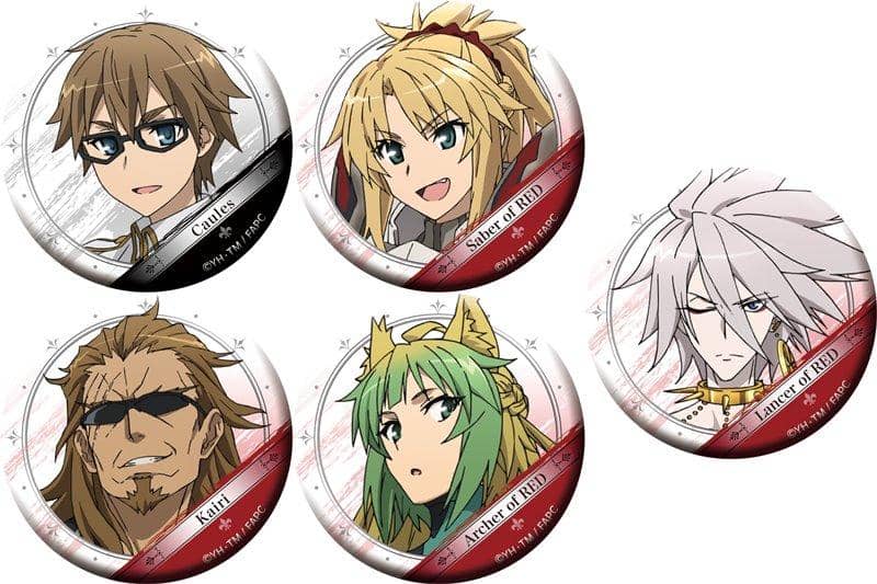 【New Product】Fate/Apocrypha Character Badge Collection Vol.1 1BOX / Movic Expected Arrival: Around November 2017