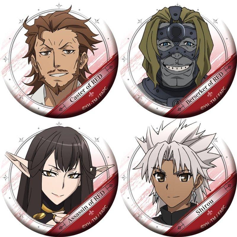 【新品】Fate/Apocrypha 角色徽章收藏 Vol.2 1BOX / Movic 預計到貨時間：2017年11月左右