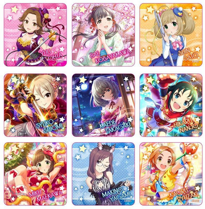 [New] The Idolmaster Cinderella Girls Acrylic Badge Collection 1BOX / Movie Release Date: Around August 2018